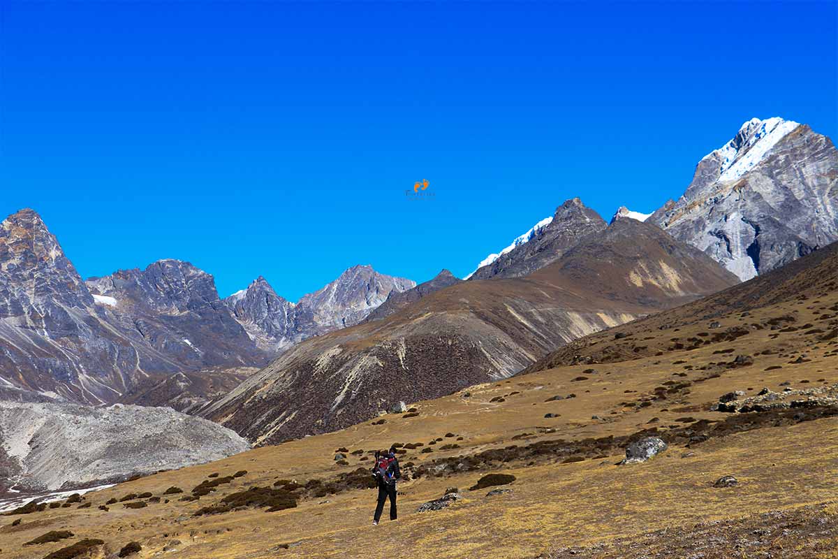 Cleat Weather in Spring Everest Base Camp